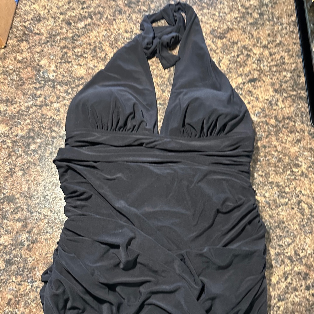 Magicsuit Yvonne Swim Dress-Black 16